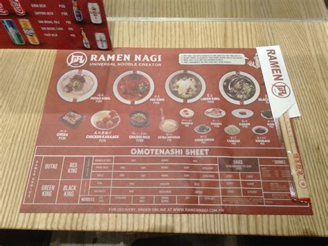 ramen sm megamall|Ramen Nagi Menu .